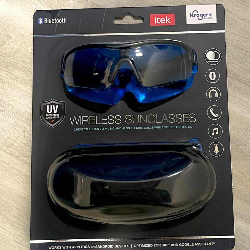 Wireless Sunglasses - listen to calls and music while shading from the sun